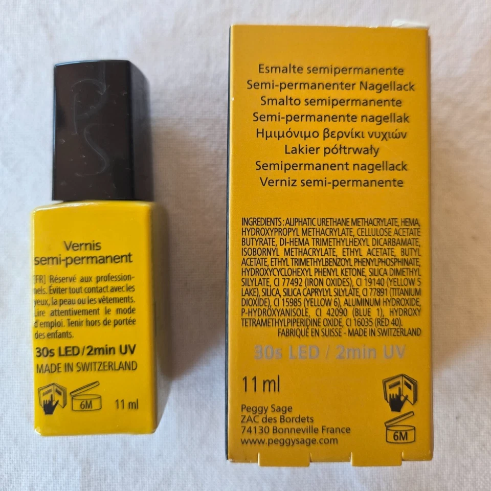 Vernis semi-permanent I-Lak satin brass n° 191236 Peggy Sage 11 ml (mon) - Bild 4 von 4