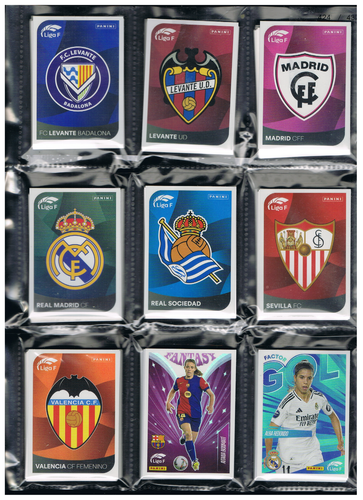 PANINI STICKERS LIGA F 2024-25 COLECCIÓN COMPLETA BASICA DEL 1 AL 380 + ALBÚM - Bild 3 von 4