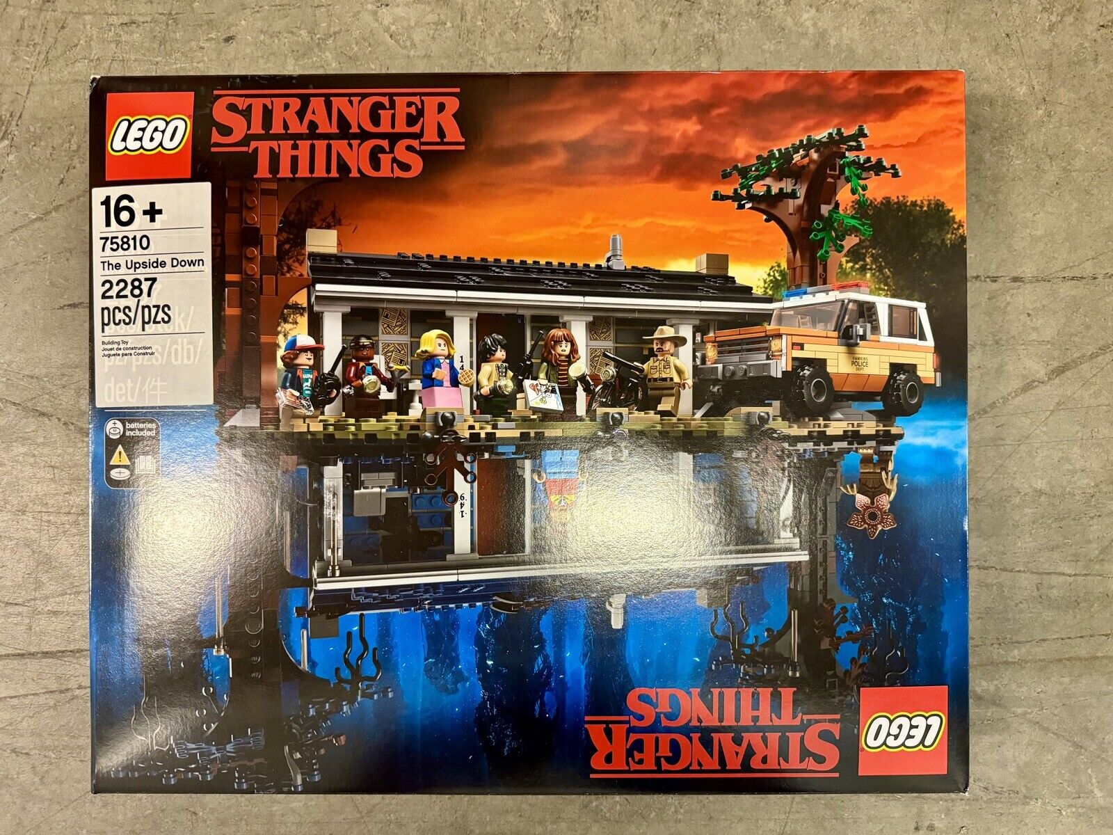 LEGO 75810 Stranger Things The Upside Down Set Building Kit | Brand New Sealed
