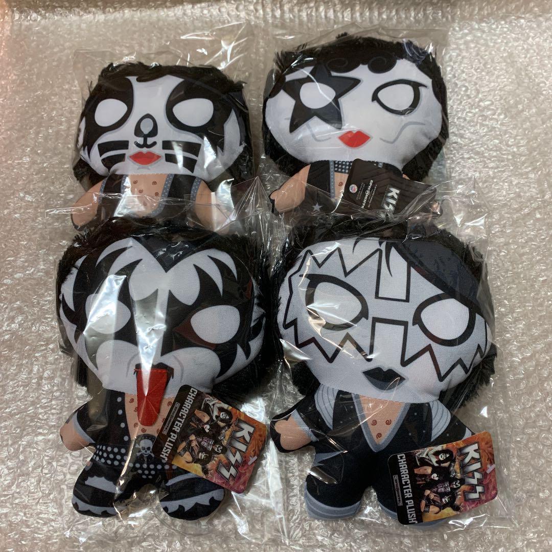 KISS Rock Band Plush Toy 4 Piece Set Beautiful All Tagged | eBay