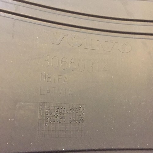 Genuine Volvo S80 Premium Off Black All Weather Floor Mats OE OEM 39807564 - Picture 9 of 11
