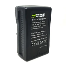 Wasabi Power V-Mount Battery (14.4V, 13200mAh, 195Wh)