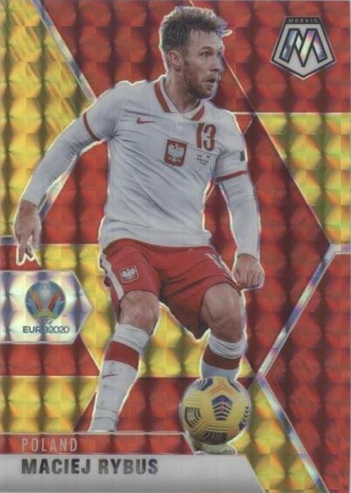 Choice Red & Gold Mosaic Prizm