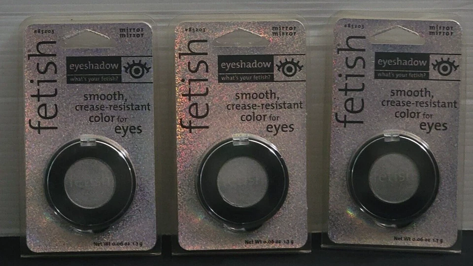 Paquete de 3 sombras de ojos FETISH suaves resistentes a pliegues color para ojos .06 oz espejo Foto 4 de 4