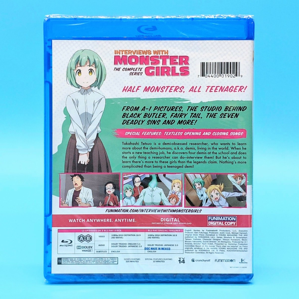 Interviews with Monster Girls Complete Anime Series Collection Blu