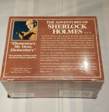 Sherlock Holmes Collectors Edition Radio Broadcast Cassettes- Set of 8 Cassettes