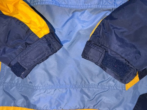 Vtg COLUMBIA Women’s Small Blue/Yellow Pullover Insulated Anorak Ski Jacket - Picture 5 of 10