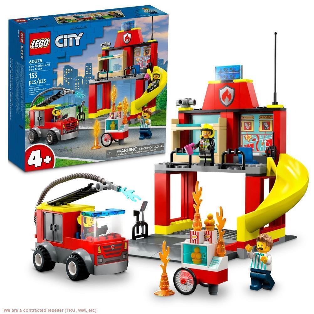 LEGO City Fire Station and Fire Truck 60375 *NEW & SEALED - SEE DETAILS*