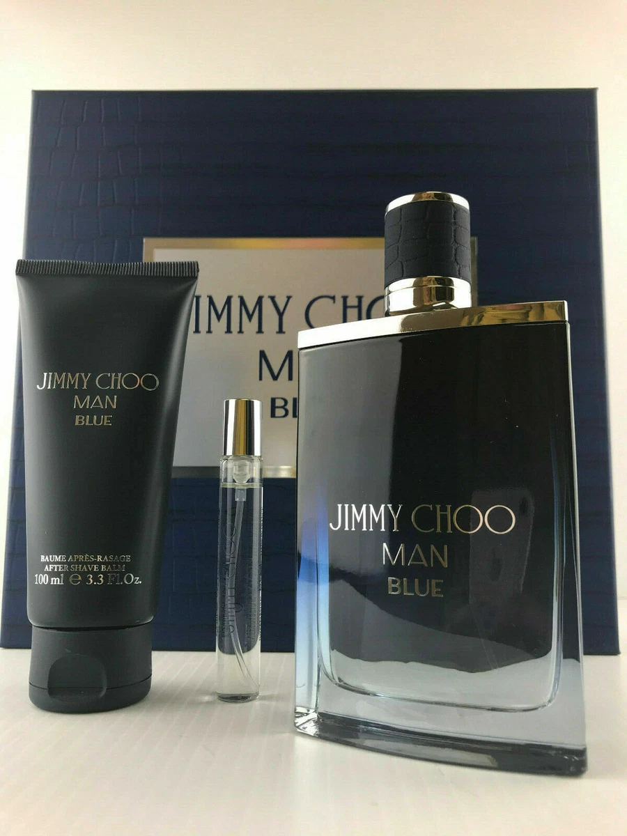 JIMMY CHOO Man Blue Eau De Toilette Spray, 3.3 Fl Oz