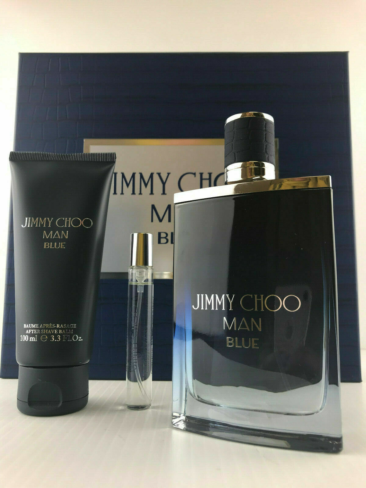 Jimmy Choo Man Blue (M) Set Edt 100ml + Edt 7.5ml + Sg 100ml