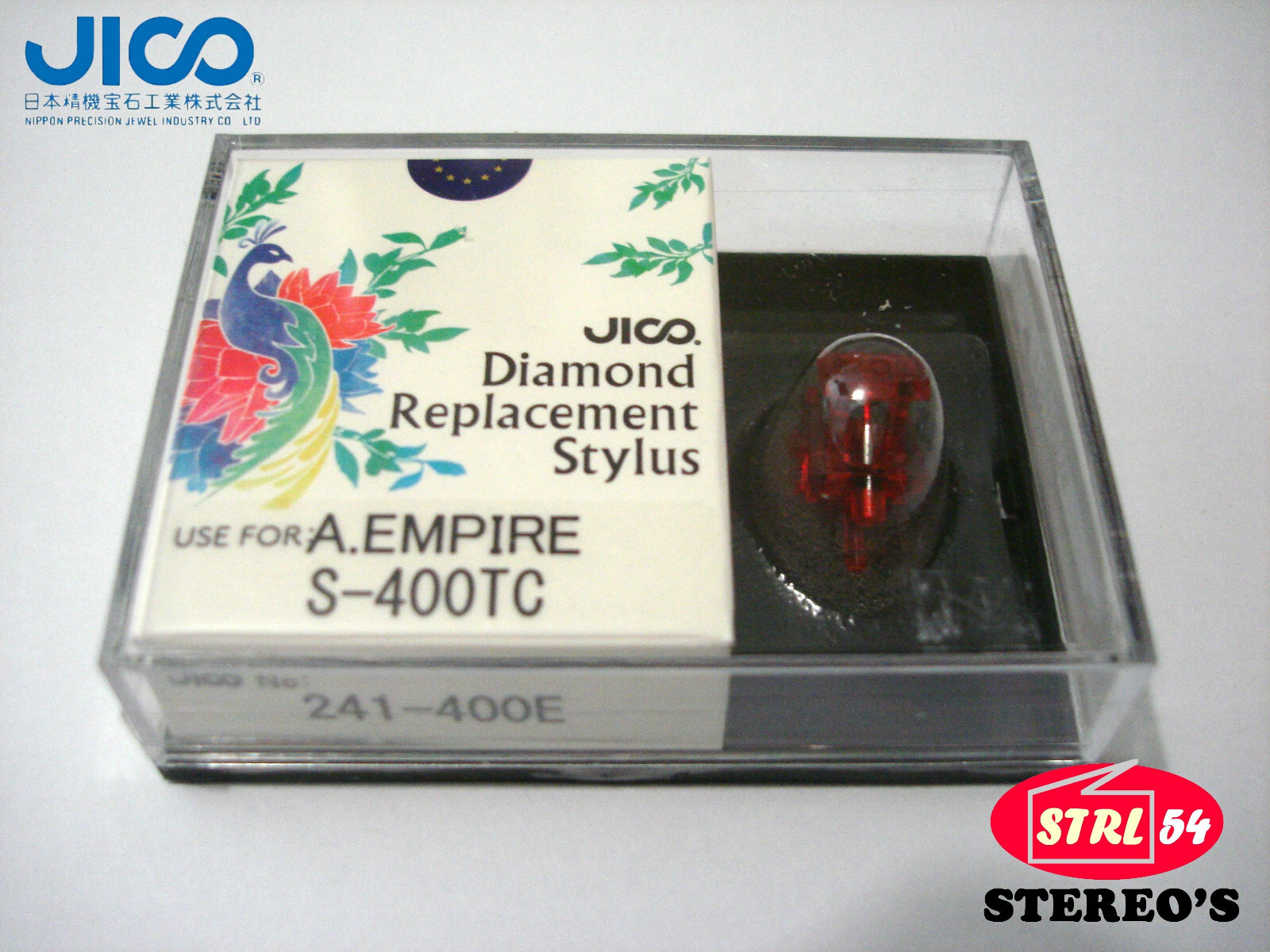 Stylet diamant JICO S-400-TC, la haute précision pour Empire 300-ME
