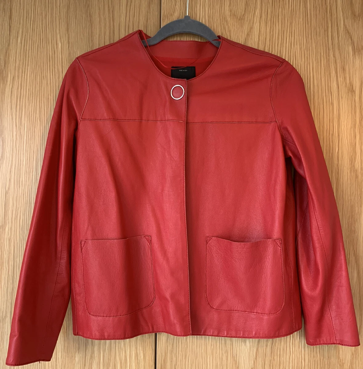 Pinko red best sale jacket