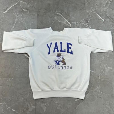 80s Vintage Yale Bulldogs Sweatshirt Mens Large Pullover Crewneck Ivy League