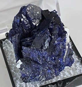 Deep Blue Azurite Cluster – Milpillas Mine