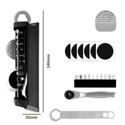Bike Tool Kit Kompakte Werkzeugkasten Für Brompton Für Die Fahrradreparatur
