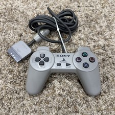 Sony PlayStation PS1 Official OEM Gray Contro...