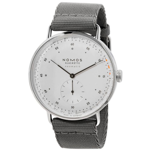 Nomos Metro Neomatik Automatic White Dial Men's Watch 1165