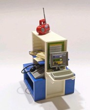 **Playmobil** Arbeitsplatz Büro Schreibtisch Rathaus Laptop PC Bürostuhl Pflanze