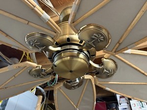 Emerson/Tommy Bahama Tropical Ceiling Fan- “Castaway” Series (c.2005)
