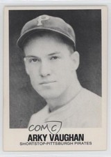 1977-84 TCMA Renata Galasso Series 2 Arky Vaughan #77 HOF 14tz