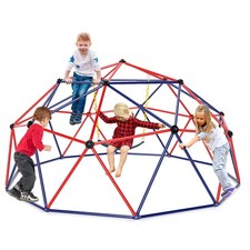 Steel Geometric Climber Frame Outdoor Play Center Kids Climbing Dome Swing Set