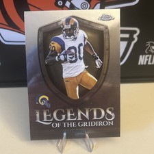 2025 Topps Chrome Isaac Bruce Legends Of The Gridiron St. Louis Rams #LOG-26