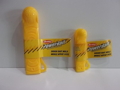 BERKLEY POWERBAIT TROUT DOUGH MOLDS  Includes one large and one small mold New
