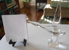 Steuben 11" Art Glass Figurine WATER BIRD Duck Goose 8095 Lloyd Atkins & Catalog