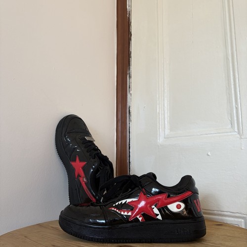 Red Black BAPE Sneakers