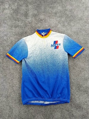 Asptt Paris Herren Fahrradtrikot Gr. M - 11 5895 Radfahrer Radsport Straße Atem