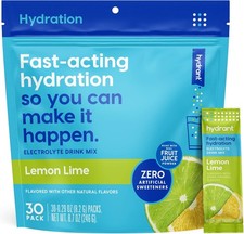Hydrant Hydrate, Individual Hydration Electrolyte Powder Stick Packets with No