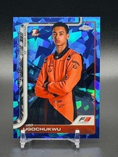 2025 Topps Chrome Sapphire F1 F2 F3 #45 Ugo Ugochukwu RC