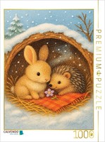 Calvendo Puzzle Winter Cave Of Friendship | 1000 Pieces, Finished Size 25.2 × 18