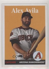 2019 Topps Archives 1958 Design Alex Avila #72 0w8