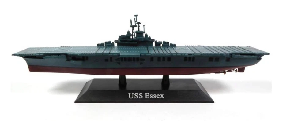 Portaaviones DeAgostini 1/1250 USS Yorktown CV-10 EE. UU. NAVY Modelo Diecast Foto 3 de 4