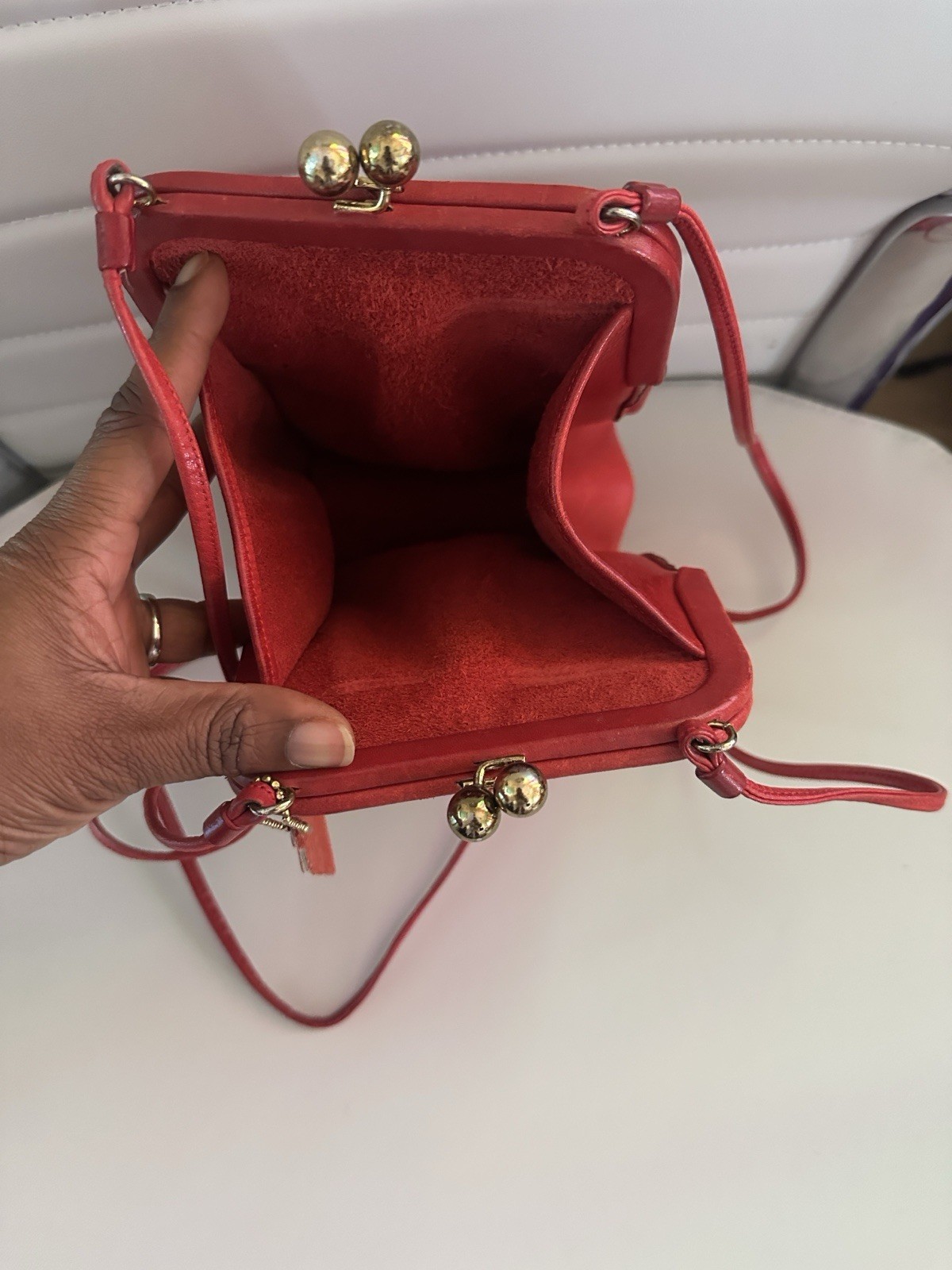 Coach Vintage 1960’s Bonnie Cashin Double Entry K… - image 3
