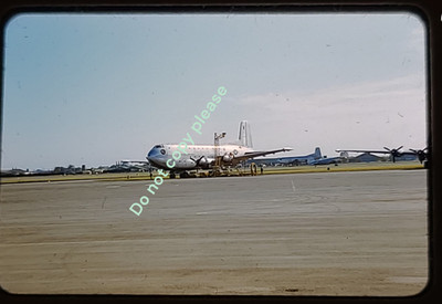Korea C-124 Aircraft US Slide Vintage Kodachrome 1953 1950s