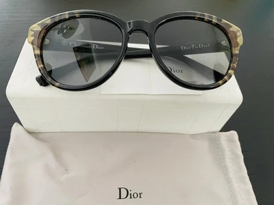 Lunettes De soleil Noir Christian Dior - Photo 1/4