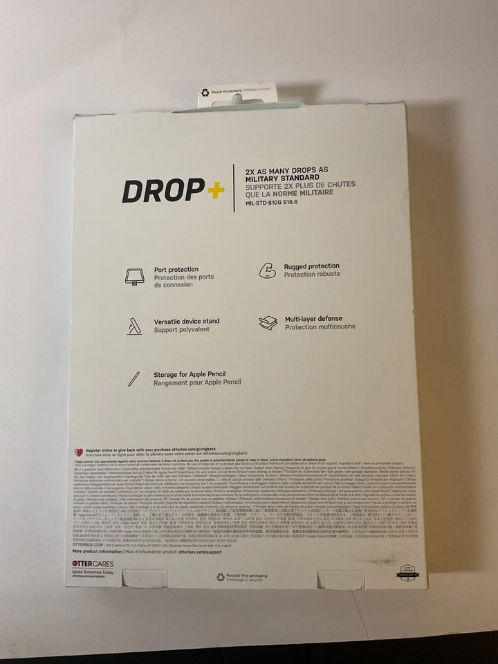 OtterBox Defender Pro Series Case for iPad 9th / 8th / 7th Generation, Black - Image 2 of 3