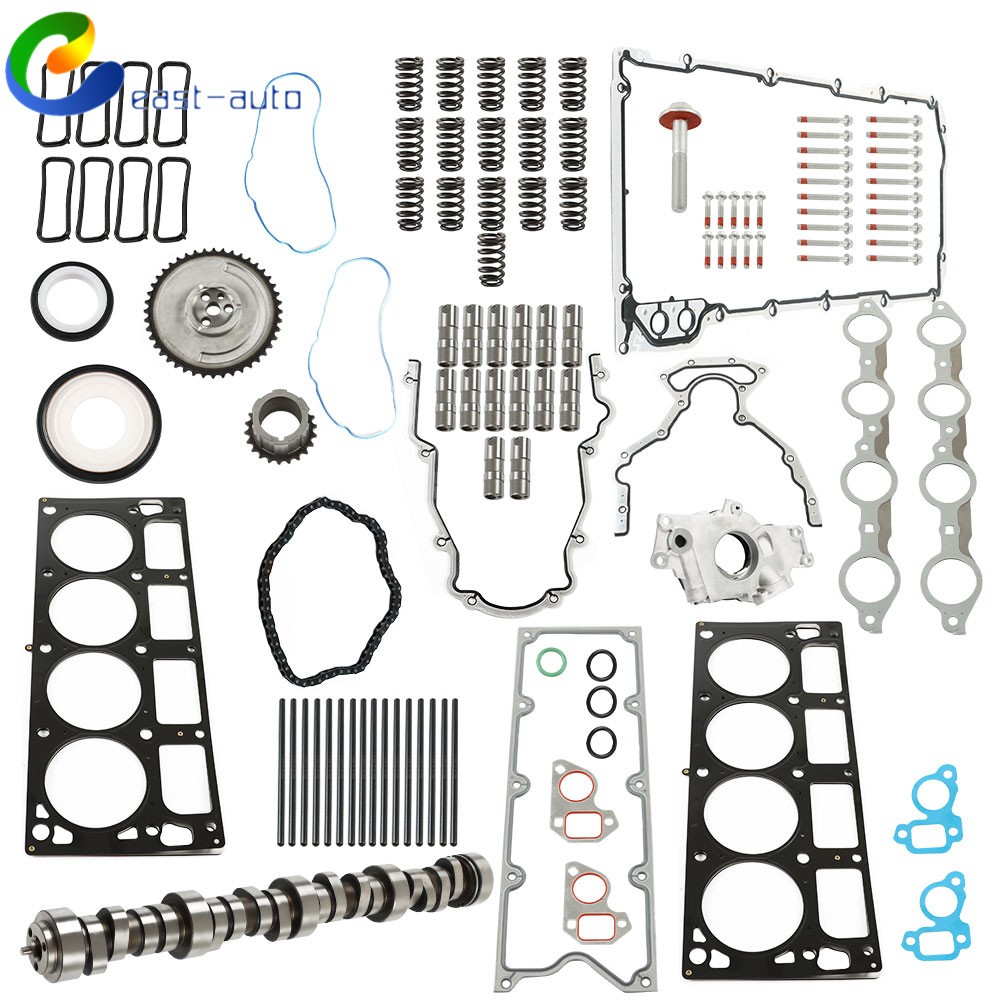 For Chevy GMC 4.8 5.3 6.0L Sloppy Mechanics Stage 2 Cam Lifters Timing Chain Kit