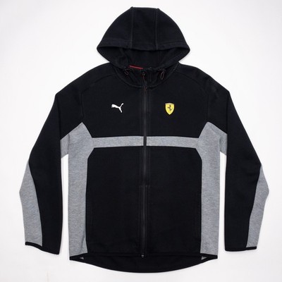 Puma Scuderia Ferrari Hooded Jacket Men's Small Racing Sweatshirt