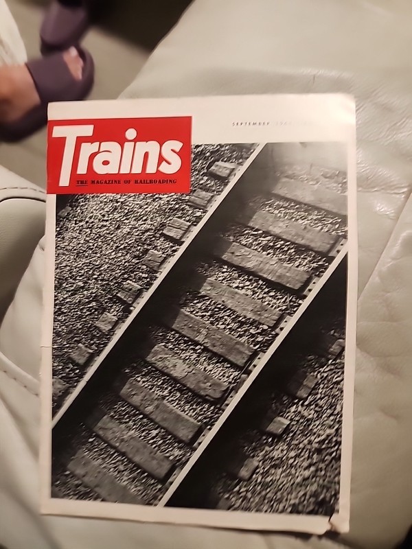  TRAINS the Magazine of Railroading September 1968