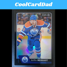 2016-17 O-Pee-Chee Rainbow Black #409 Griffin Reinhart /100 Edmonton Oilers