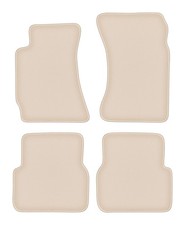 Velours-Fußmatten für Subaru Forester II 2002-2008 SUV 4tlg Beige FORTUNA