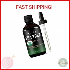 Tea Tree Oil 100 Pure Organic Tea Tree Essential Oil for Skin, Face, Hair, Sc