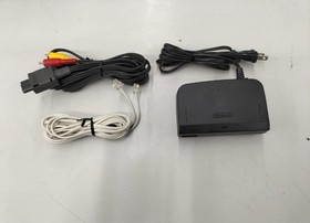 Nintendo 64 Console with 64DD Disk Drive + Games Lot Japan Tested Working Rare