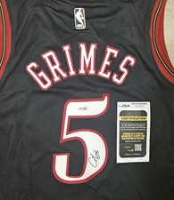 Quentin Grimes Signed Autographed Philadelphia 76ers Jersey JSA COA