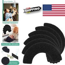 Odor Control Filters for Cat Litter Box 6 Pcs Easy Installation Activated Carbon