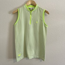 Adidas Women s Ultimate365 Tour PRIMEKNIT Sleeveless Polo Shirt Tank Golf Small