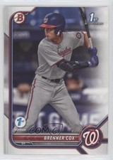2022 Bowman Draft 1st Edition Brenner Cox #BD-196 r0j